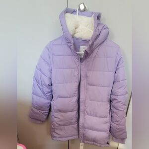 Brand New Gap Girls' Lavender Winter Coat -Size Large